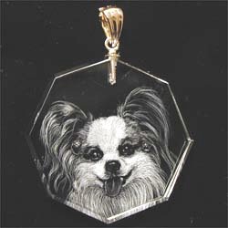 パピヨン 肖像画