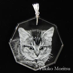 猫 肖像画